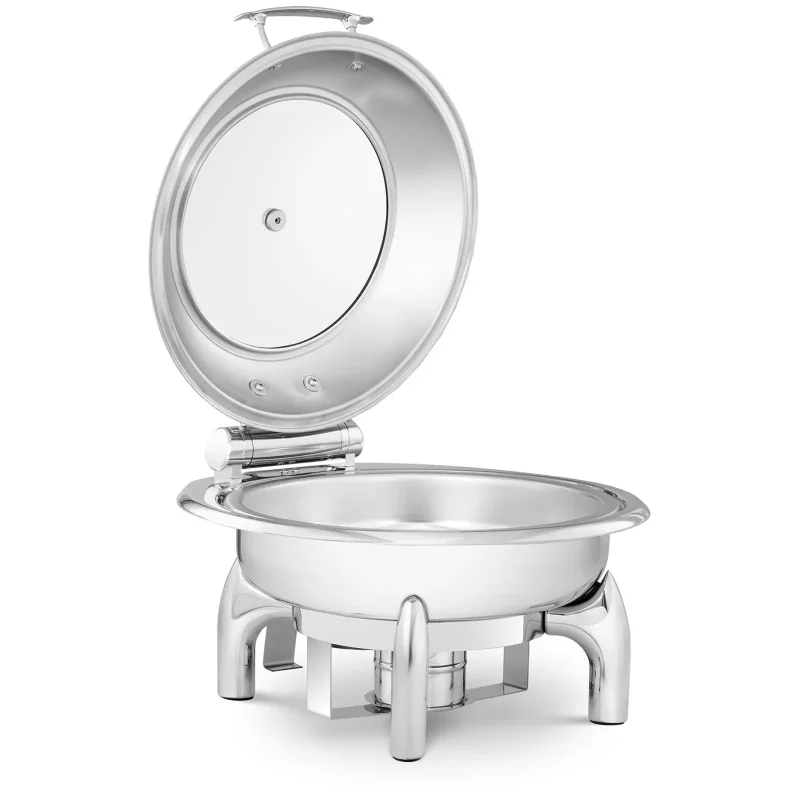 Chafing dish - rund - 5,5 liter