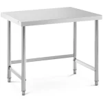Stålbord - 100 x 70 cm - 92 kg - Royal Catering