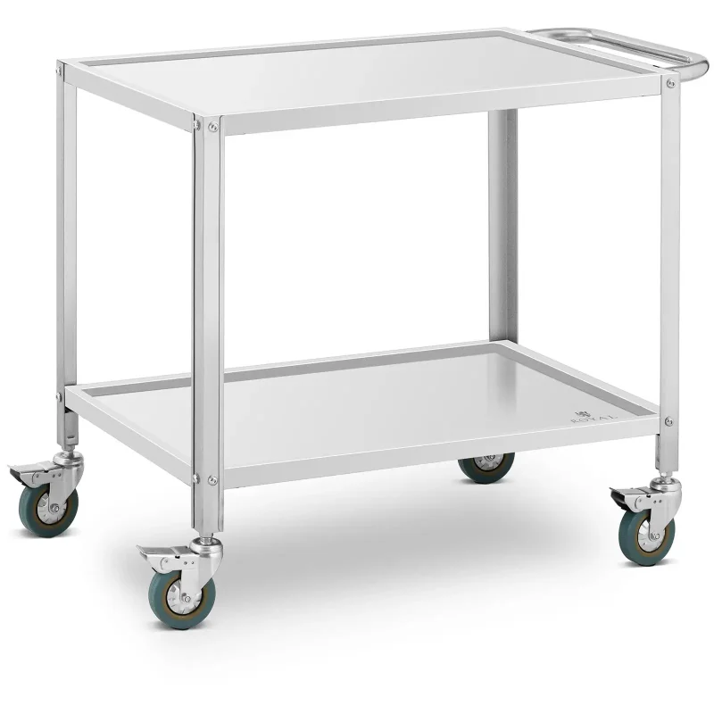 Serveringsvogn - 2 bordplader - 100 kg