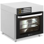 Varmluftsovn - 2800 W - 6 funktioner - 4 bageplader
