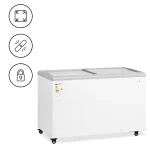 Kummefryser - 360 liter - glaslåger