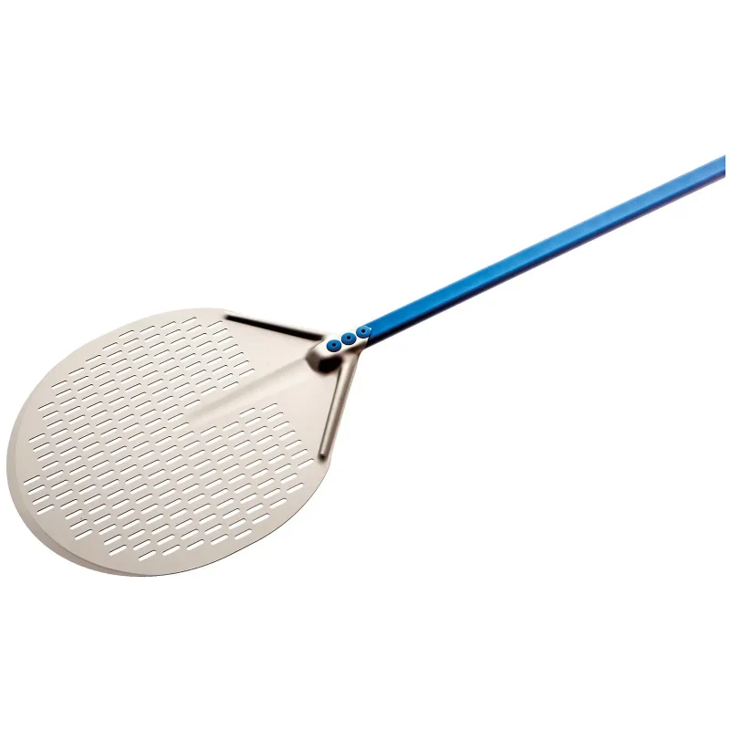 Pizzaspade med huller - 60 cm - aluminium