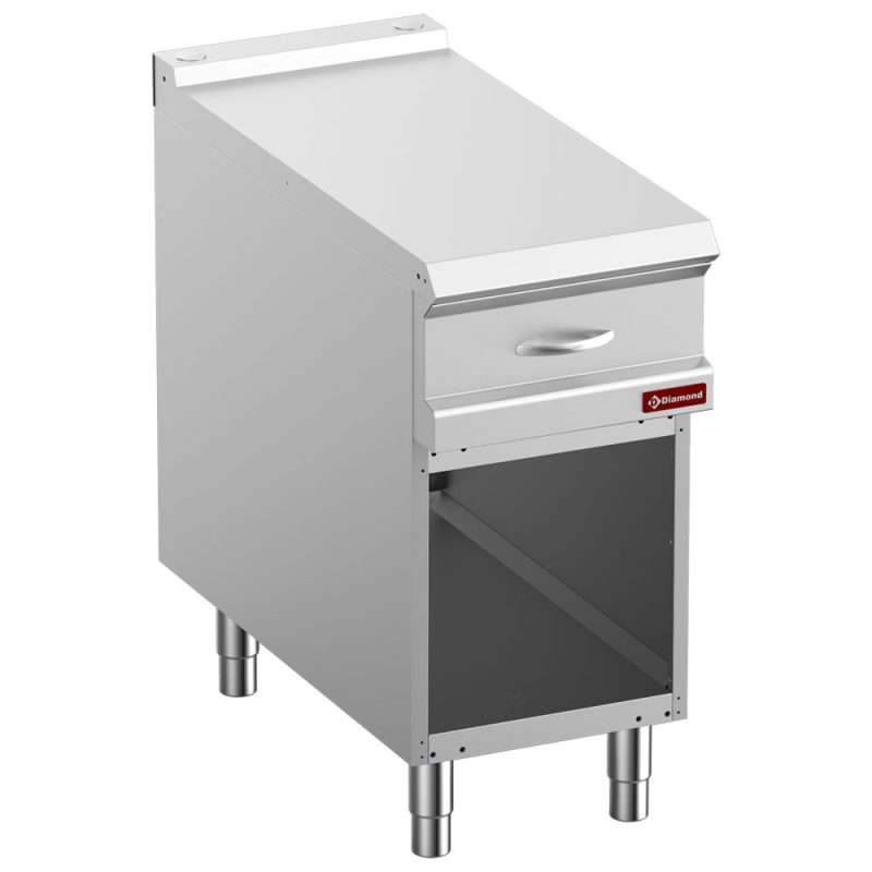 Diamond neutral element med GN skuffer - modul 1/2 - åben bund