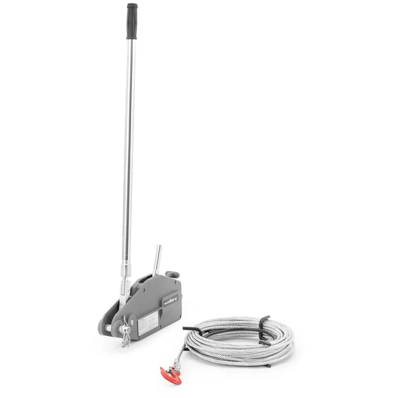 Håndspil - 800 kg - 20 m stålkabel