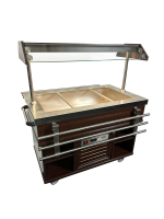 Varmebuffet - 5x 1/1 GN - 230 V - Gastro Inventar Varmebuffet - 5x 1/1 GN - 230 V