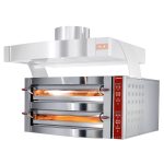 Diamond elektrisk pizzaovn - 2 x 6 pizzaer Ø 350 mm