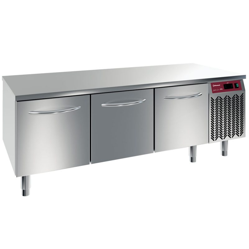 Frysebord / Frysebase med 3 skuffer GN 1/1 – Diamond (1650 mm)