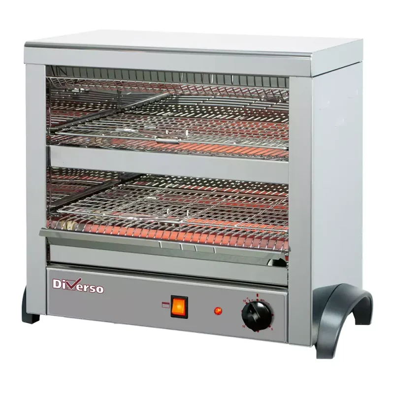 Brødrister med 6 tænger - 2.7 kW - B525 x D305 x H445