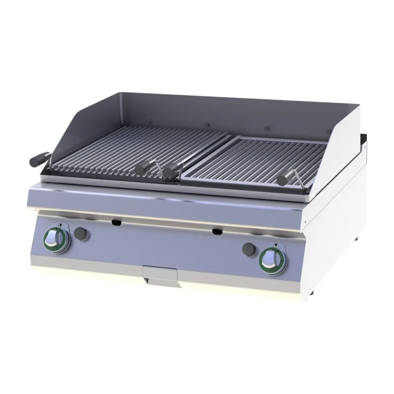 RM Gastro Dobbelt Lavastensgrill | Gas
