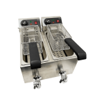 Combisteel elektrisk frituregryde - 2 x 4 liter - Gastro Inventar Combisteel elektrisk frituregryde - 2 x 4 liter