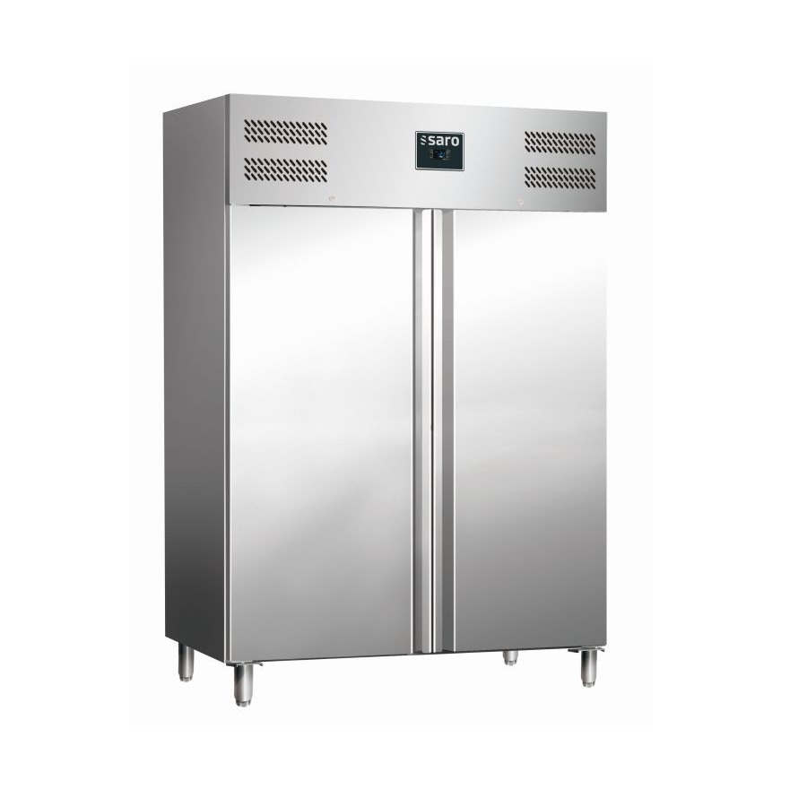 Køleskab med 2 døre - 2/1 Model GN 1410 - Gastro Inventar Køleskab med 2 døre - 2/1 Model GN 1410