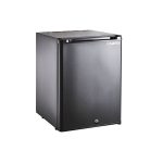 Lydløs Minibar 36 Liter med Absorptionskøl & 2 Hylder - Sort - B402 x D465 x H560 mm