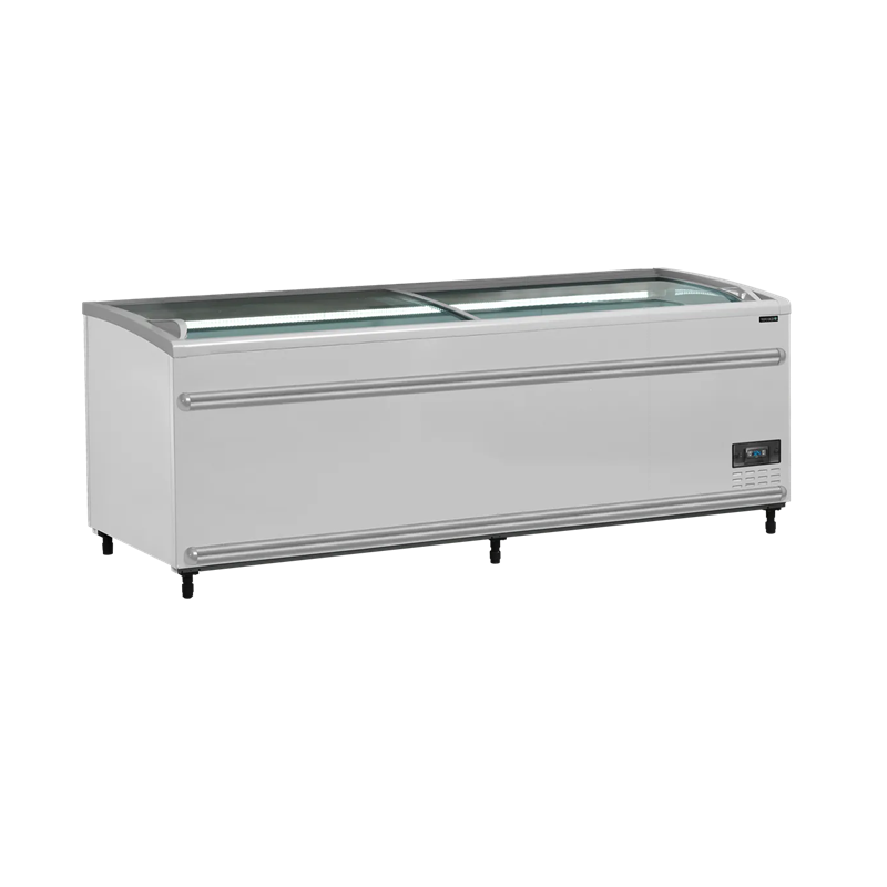 Tefcold - supermarkedskøler med buede glaslåger SFI250B-CFVS