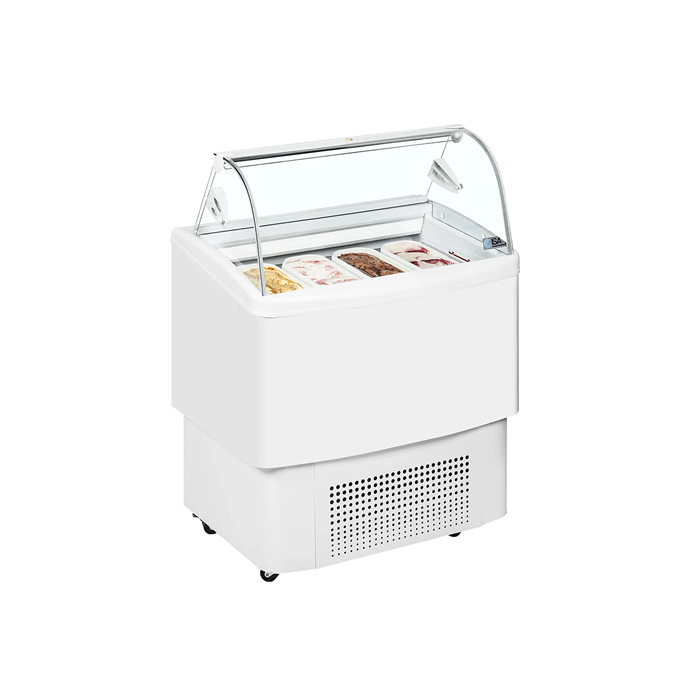 Tefcold Isdisk med ventileret køl -18 til -14 °C - FIJI 4