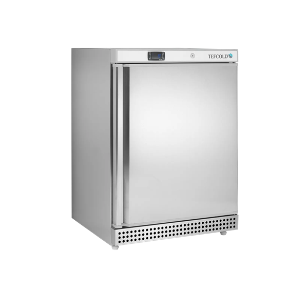 Tefcold Lagerkøleskab rustfri stål - 600 x 615 x 855 mm - UR200X1