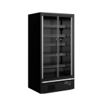 Tefcold Multideck køler med døre - Galaxy+ GP10FGD Black