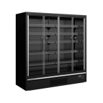 Tefcold Multideck køler med døre - Galaxy+ GP20FGD Black - Gastro Inventar Tefcold Multideck køler med døre - Galaxy+ GP20FGD Black