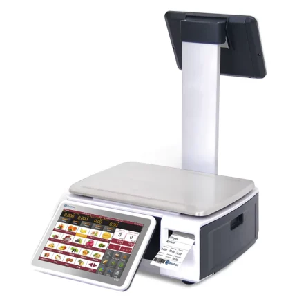 Baxtran Butiksvægt S75 - Verificeret - med indbygget labelprinter