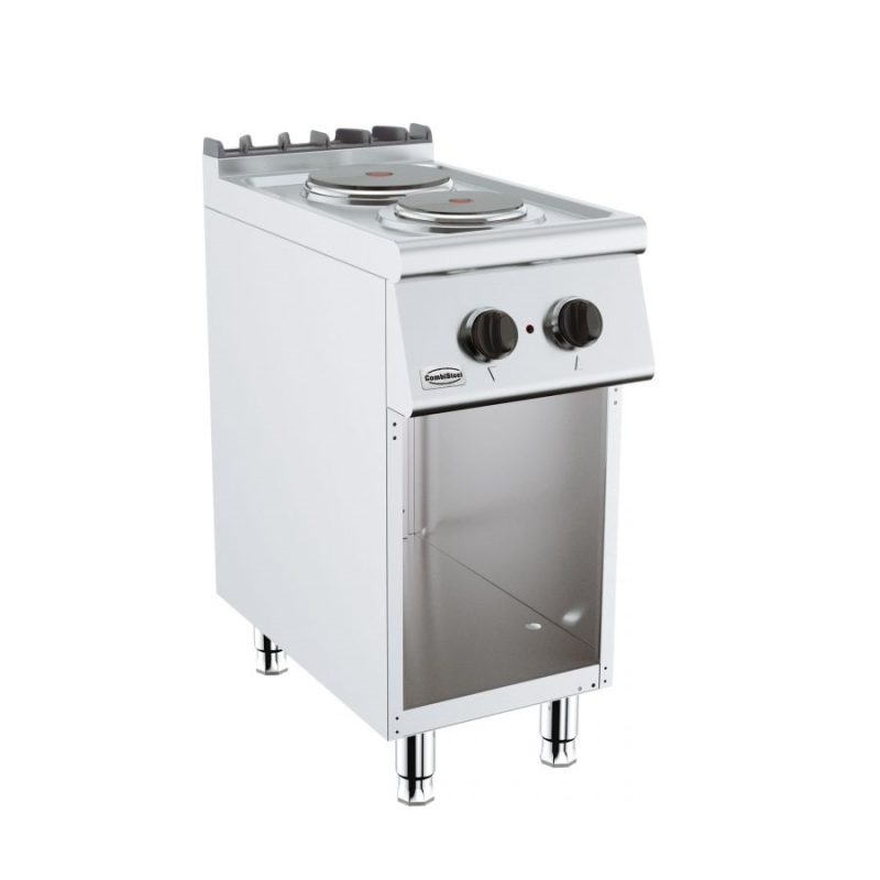Industri Elektrisk Komfur 4 blus - 400V - B800 x D700 x H900 mm