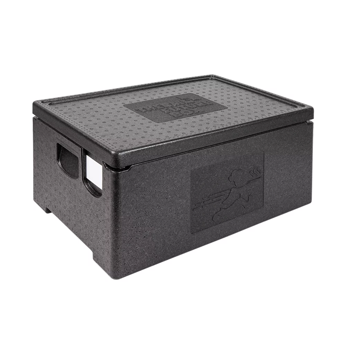 Termoboks GN 1/1 PLUS - 40 L – sort - 600 x 400 x 290 mm