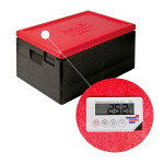 Termoboks GN 1/1 Digital - 46 L - sort - 600 x 400 x 320 mm