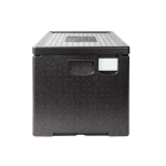 Termoboks GN 1/1 PLUS - 61 L – sort - 600 x 400 x 410 mm