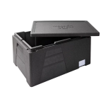 Termoboks GN 1/1 PLUS - 49 L – sort - 600 x 400 x 340 mm