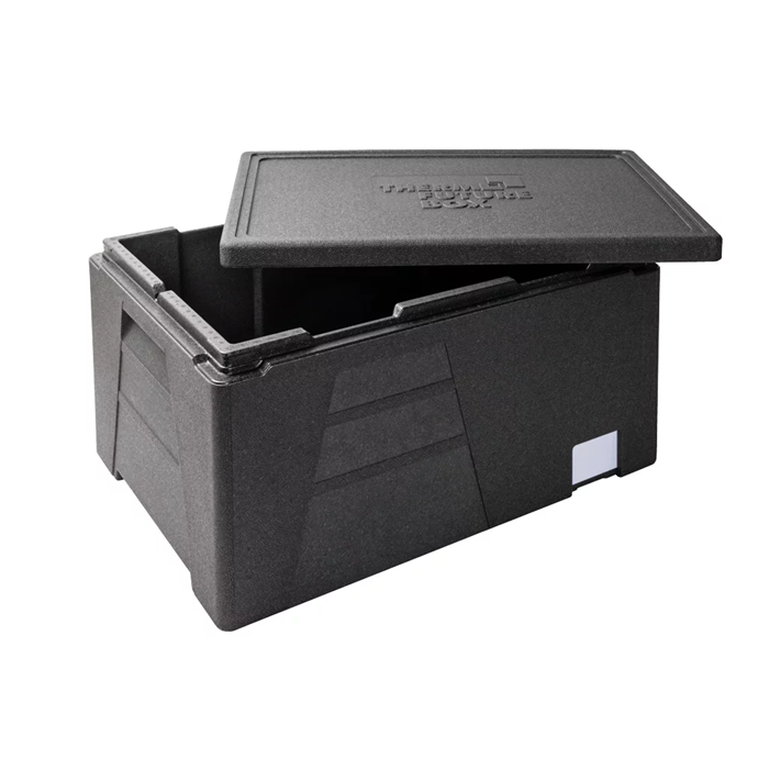 Termoboks GN 1/1 PLUS - 49 L – sort - 600 x 400 x 340 mm