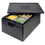 Termokasse GN 1/1 – 39 L – sort - 600 x 400 x 280 mm - Gastro Inventar Termokasse GN 1/1 – 39 L – sort - 600 x 400 x 280 mm