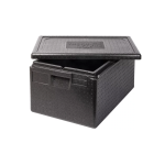 Termokasse GN 1/1 – 46 L – sort - 600 x 400 x 320 mm - Gastro Inventar Termokasse GN 1/1 – 46 L – sort - 600 x 400 x 320 mm