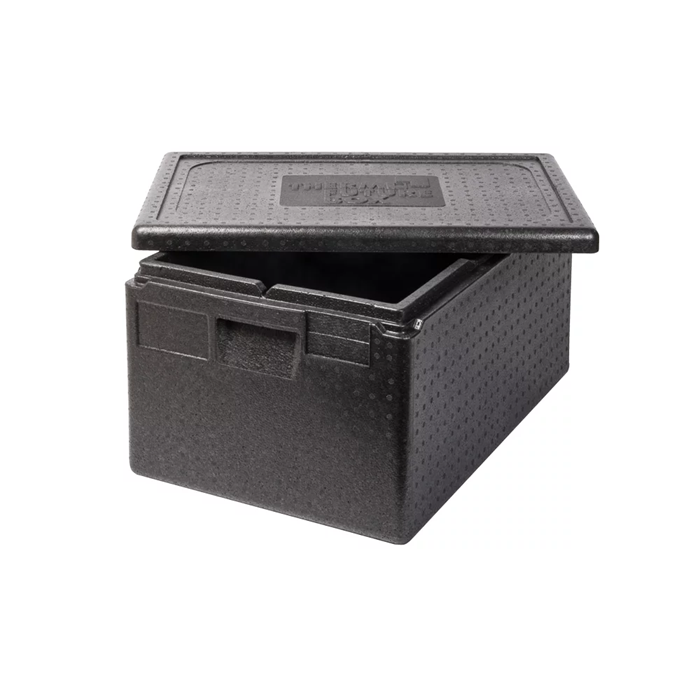 Termokasse GN 1/1 – 46 L – sort - 600 x 400 x 320 mm