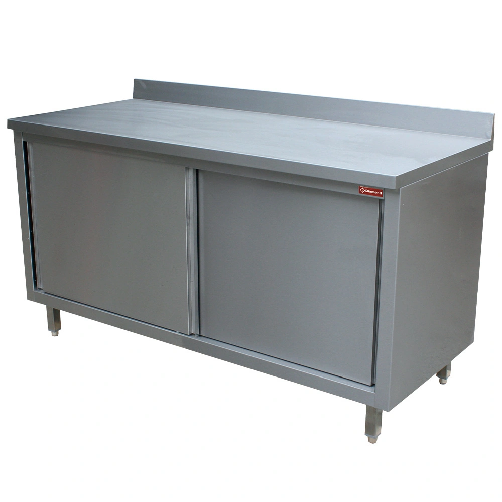 Brugt Arbejdsbord med kant - B2000 x D700 x H900 mm - Diamond - Gastro Inventar Brugt Arbejdsbord med kant - B2000 x D700 x H900 mm - Diamond