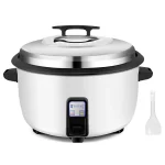 Professionel riskoger til 60-70 portioner (27L). Koger op til 9 kg ris og skifter automatisk til varmholdning. Ideel til catering og storkøkkener.