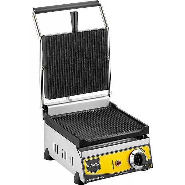 Demo (Ubrugt) Kontaktgrill i Støbejern - Kapacitet til 4 Toasts (1200W)