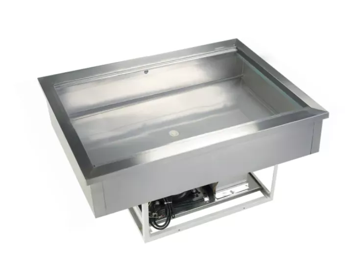 Statisk kølebrønd CW2 til indbygning - 2x GN 1/1 - B 768 x D 678 x H 536 mm