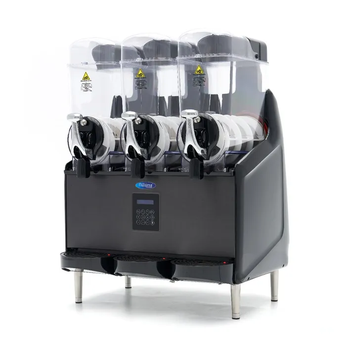 Slushice og granita maskine 3 x 12 liter - Digitalt display - 230 V