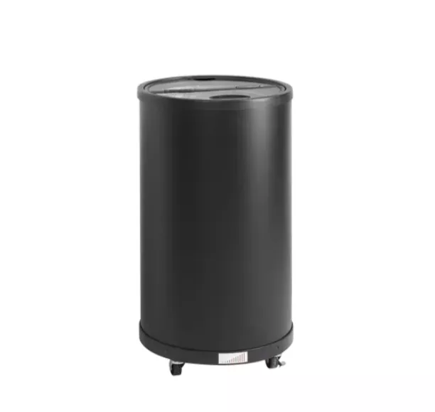 Tefcold BTA54-B1 Tøndekøler - Sort - B 456 x D 456 x H 832 mm