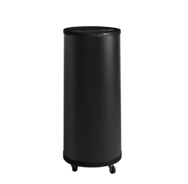 Tefcold BTA76-B1 Tøndekøler - Sort - B456 x D456 x H1076 mm