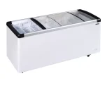 Tefcold IDB500-W1 Isfryser med buede glasskydelåg og LED